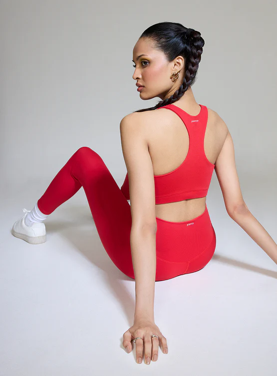 Intense Leggings Scarlet Red - Image 4
